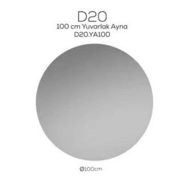 Creavit D20 Yuvarlak Ayna 100cm