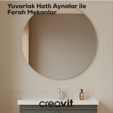 Creavit D20 Yuvarlak Ayna 100cm