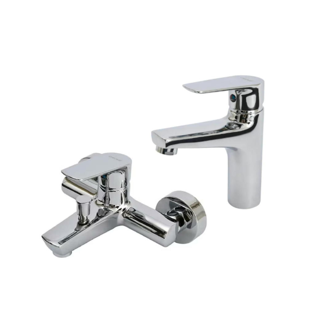 Creavit Liva Banyo ve Lavabo Armatürü 2 li Set