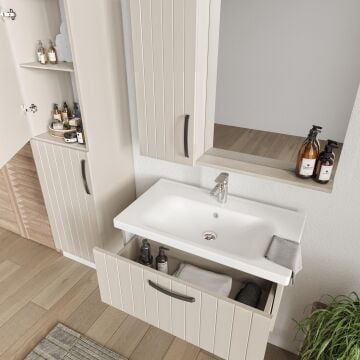 Creavit LN1500 Luna Lavabo Bataryası - Krom