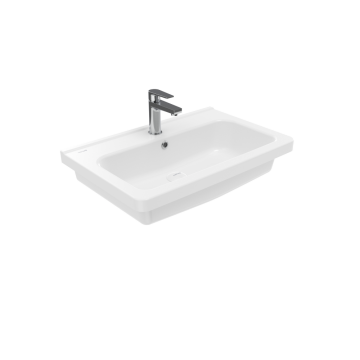 Creavit İpek Etajerli Lavabo 70 cm Beyaz
