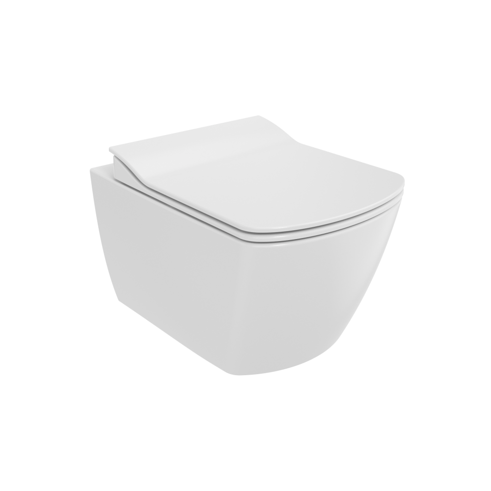 Creavit EG321 Elegant Kanalsız Asma Klozet ve Kapak Seti