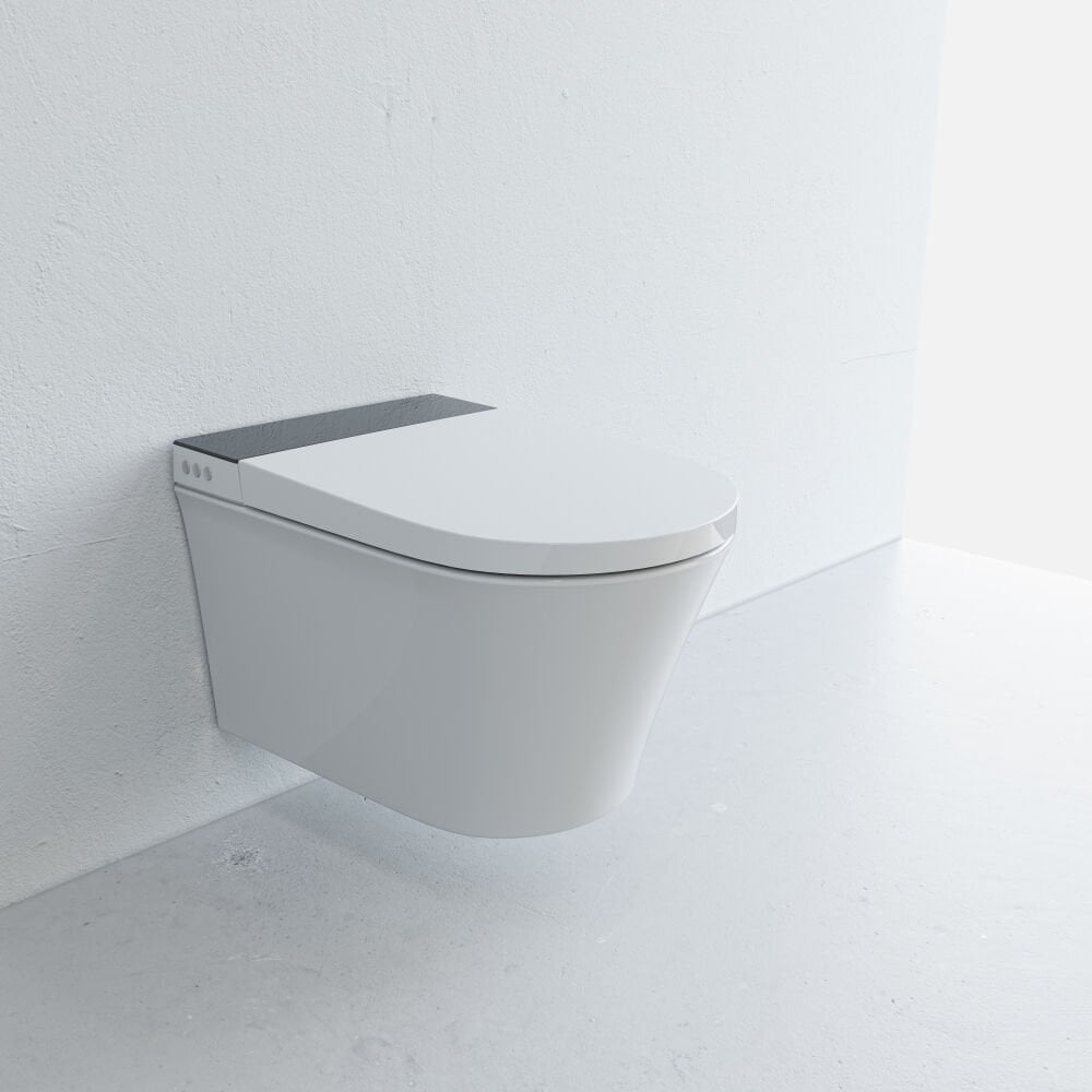 Creavit WQ325 WQ Plus Rim-Off Kanalsız Akıllı Klozet Seti - Beyaz