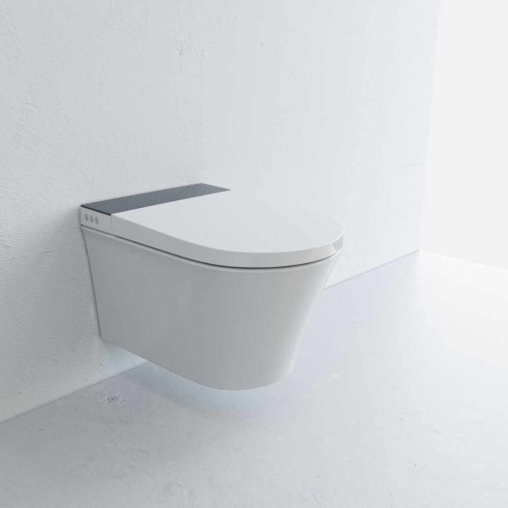 Creavit WQ325 WQ Plus Rim-Off Kanalsız Akıllı Klozet Seti - Beyaz