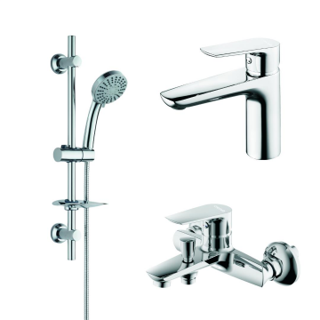 Creavit Solo Banyo Batarya Seti ve El Duş Seti