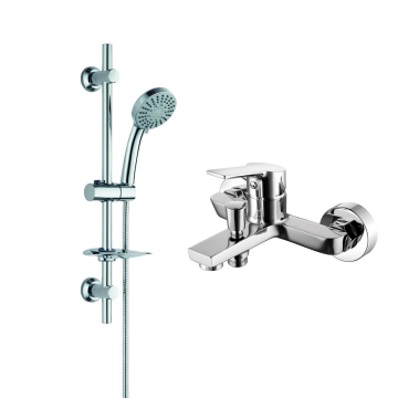 Creavit Luna Banyo Bataryası ve Sürgülü El Duş Seti