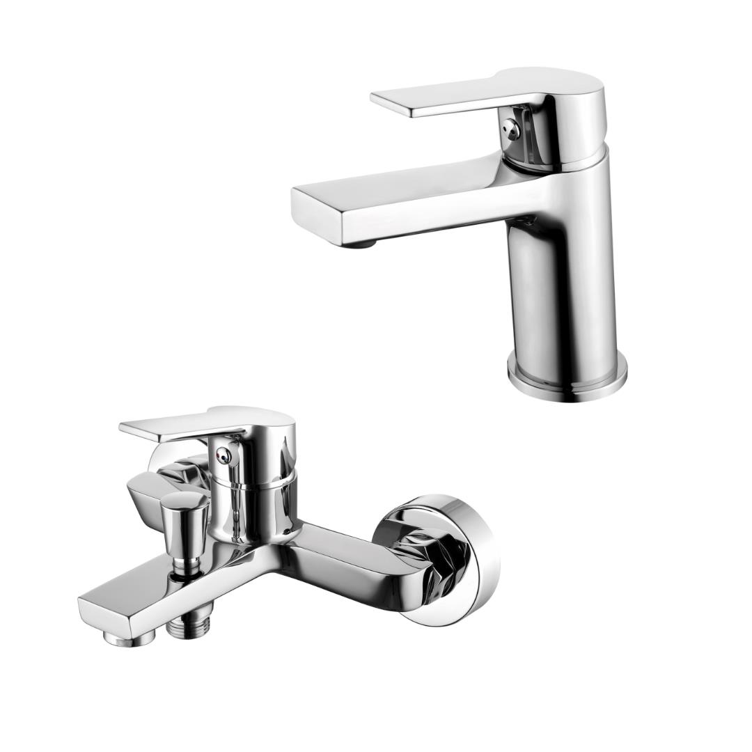 Creavit Luna Lavabo ve Banyo Batarya Seti