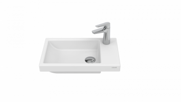 Creavit TP026 Elmas Dolap Üstü Lavabo 50 cm - Beyaz