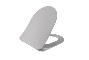 Creavit Duck Duroplast Yavaş Kapanan Klozet Kapağı - Cool Grey