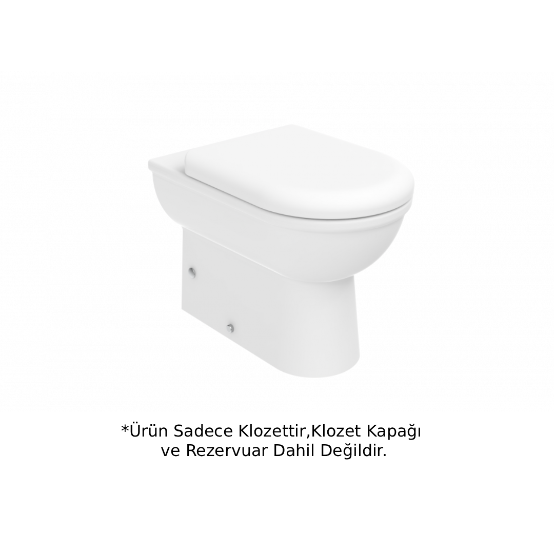 Creavit SL350 Selin Duvara Dayalı Klozet Beyaz