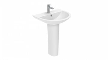 Creavit SL250 Selin Lavabo Kolon Ayak Beyaz