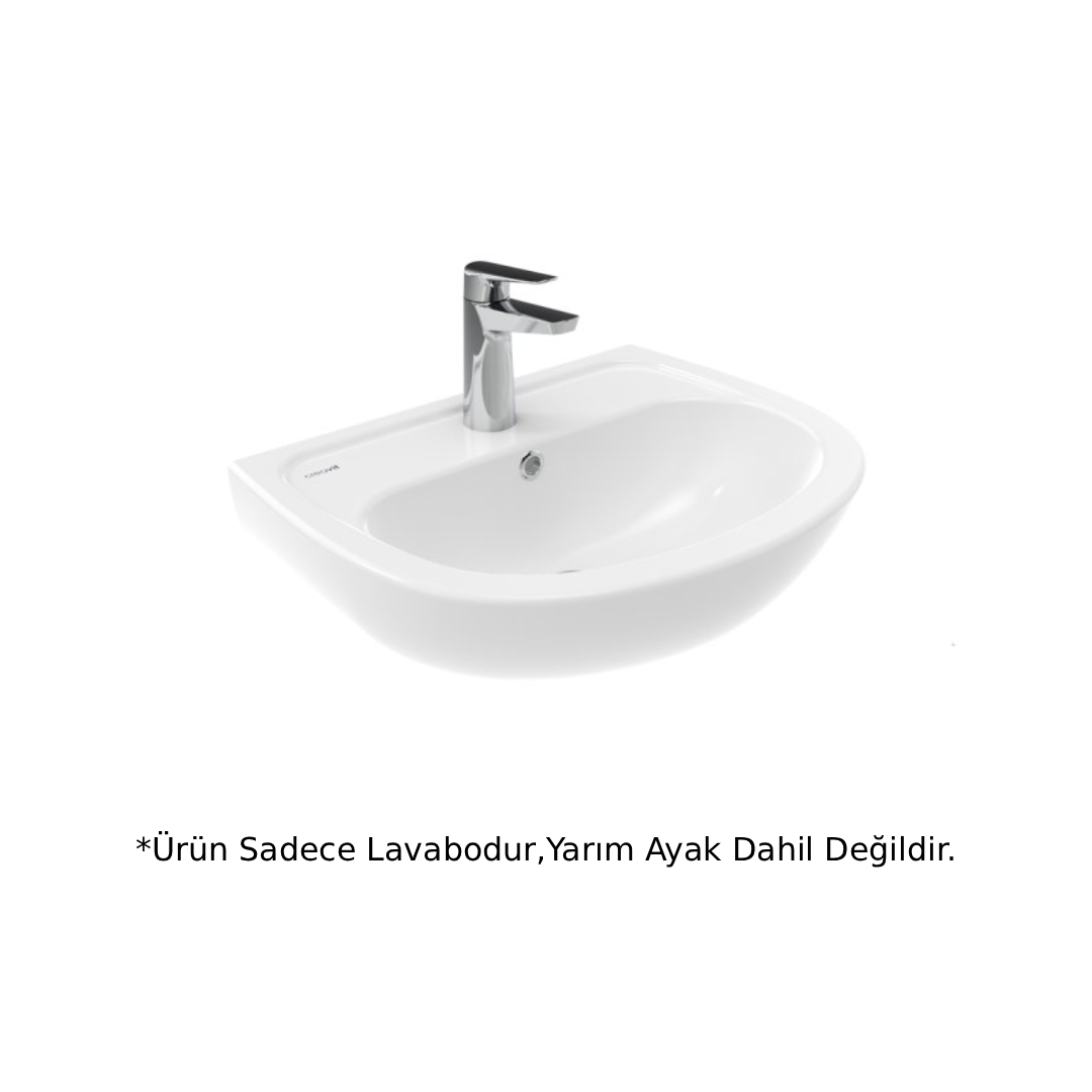 Creavit SD060 Sedef Lavabo Beyaz 60cm