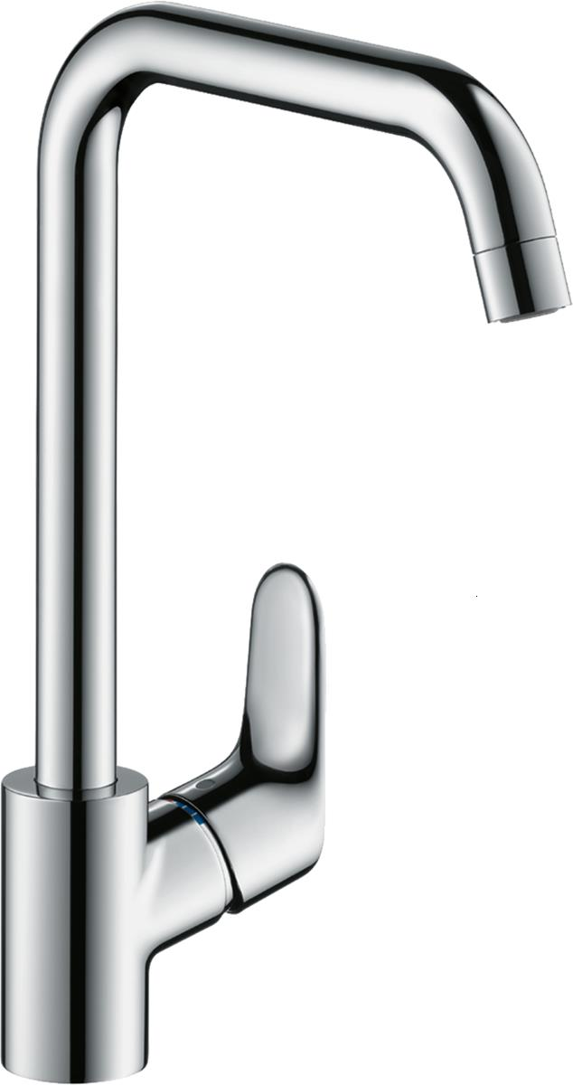 Hansgrohe Focus E2 260 Tek Kollu Evye Bataryası Krom - 31820000