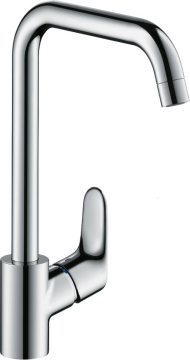 Hansgrohe Focus E2 260 Tek Kollu Evye Bataryası Krom - 31820000