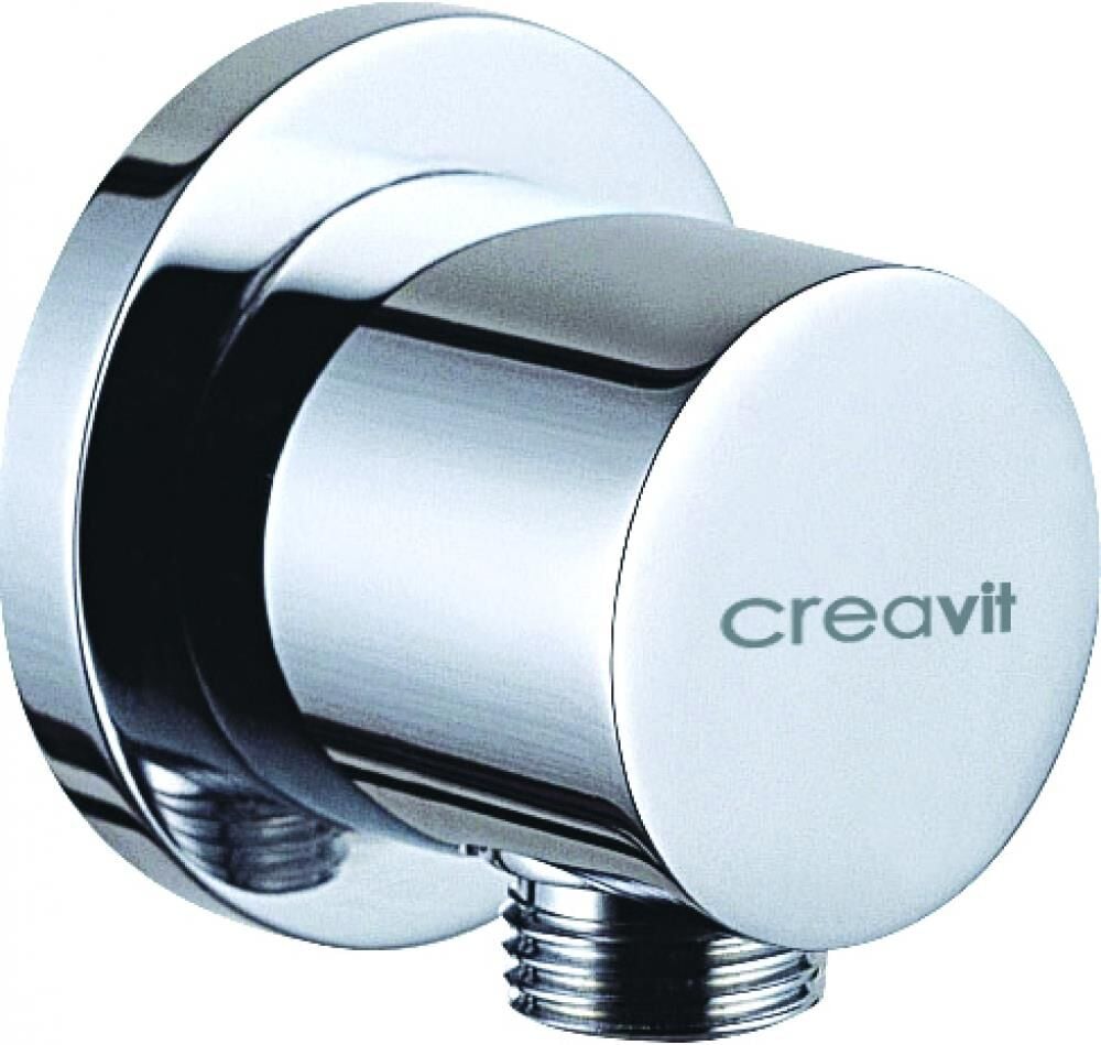 Creavit BT.A01 Ankastre Yuvarlak El Duşu Çıkışı - Krom