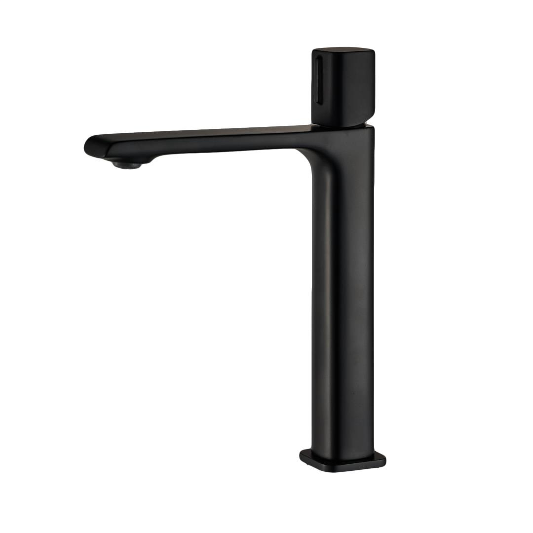 Creavit AL6500S Alfa Uzun Lavabo Bataryası - Mat Siyah