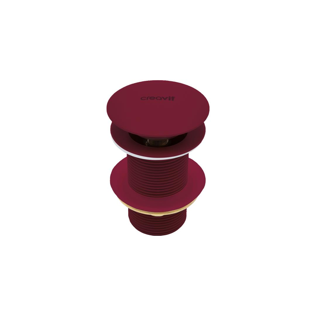 Creavit SF030.BRY Lavabo Sifon Başlığı Pop-up Taşmasız - Berry