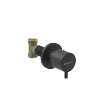 Geberit Ankastre Ara Kesme Valfi - Mat Siyah - 616.004.14.1