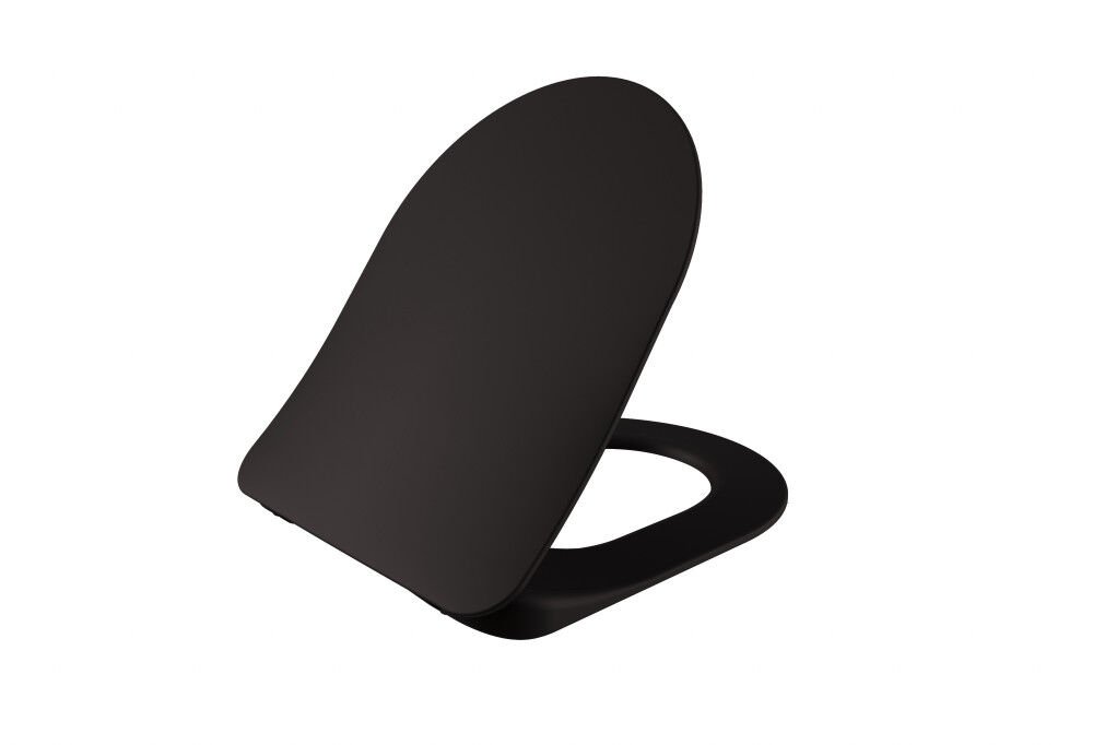 Creavit KC0903.01.2100E Duck Yavaş Kapanan Klozet Kapağı - Kömür Karası