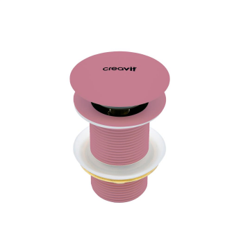 Creavit SF030.SKR Lavabo Sifon Başlığı Pop-up Taşmasız - Sakura