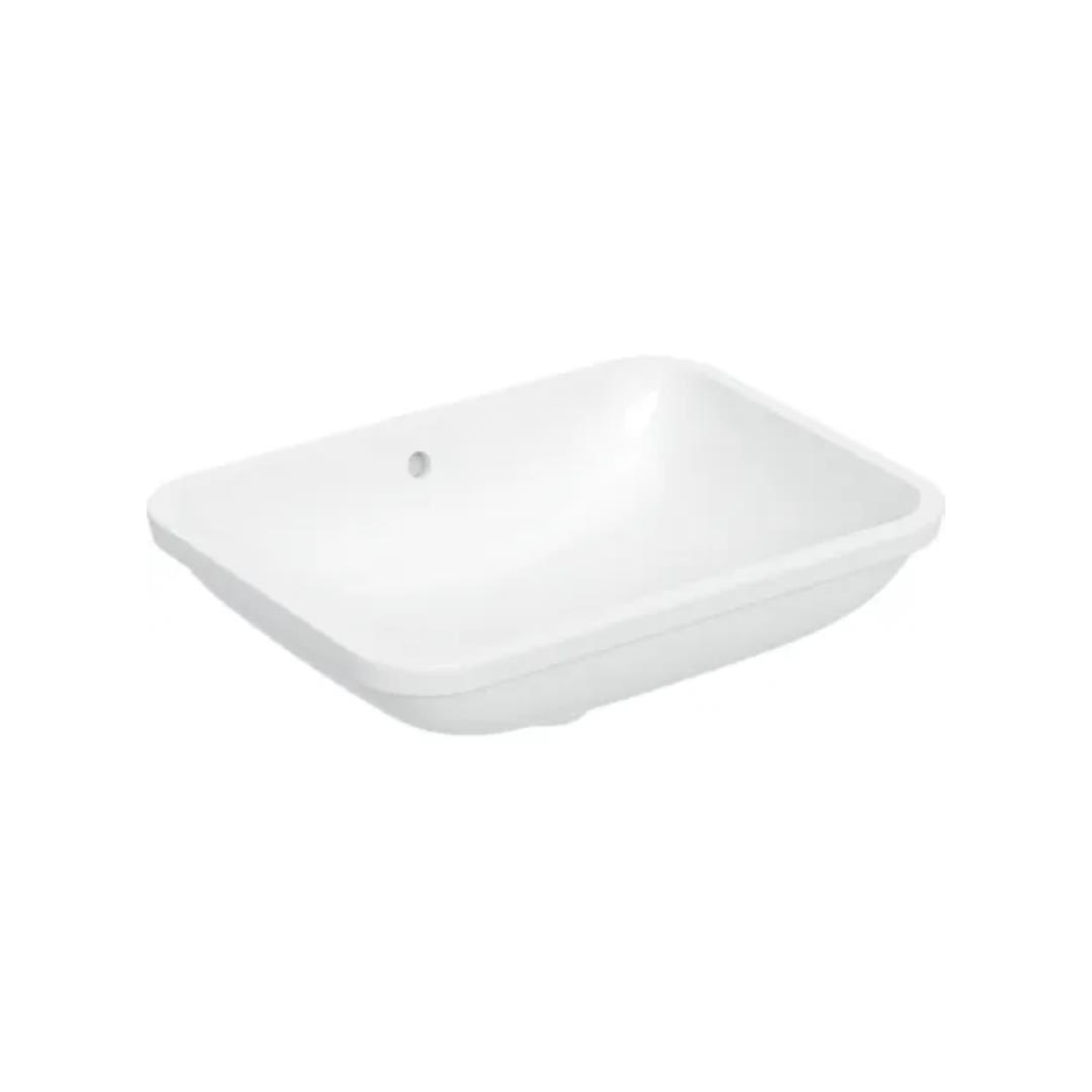 Geberit Variform Dikdörtgen Tezgah Altı Lavabo 49cm Beyaz - 505.060.01.1