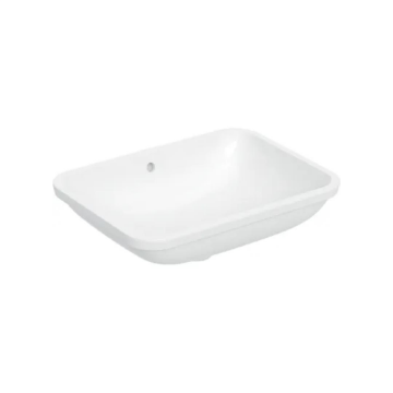 Geberit Variform Dikdörtgen Tezgah Altı Lavabo 49cm Beyaz - 505.060.01.1