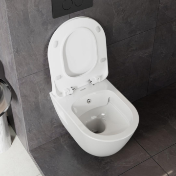 Creavit TP329 Terra Rim-Off Kanalsız Asma Klozet ve Gömme Rezervuar Seti