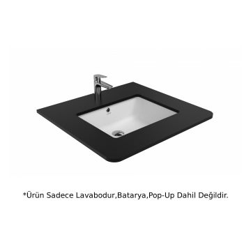 Creavit TP738 Tezgah Altı Lavabo Beyaz 38x51cm