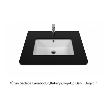 Creavit TP738 Tezgah Altı Lavabo Beyaz 38x51cm