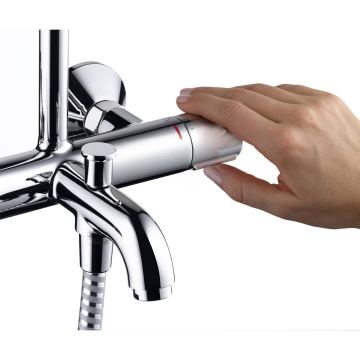 Hansgrohe Vernis Blend 200 1 Jet Termostatlı Duş Kolonu - 26274000