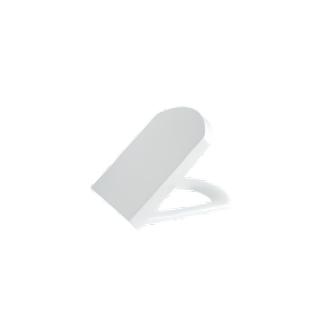 Creavit Wing Metal Menteşeli Duroplast Klozet Kapağı Beyaz - KC2502.01.0000E