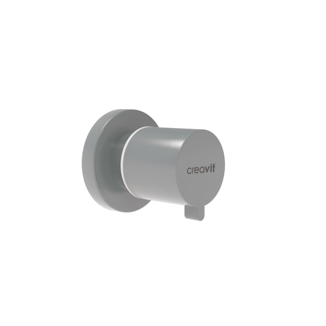 Creavit AC50L Ara Kesme Valfi 1/2-1/2'' - Cool Grey
