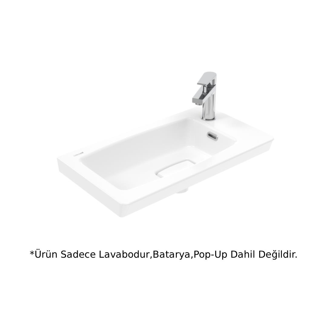 Creavit MY060 Memory Etajerli Lavabo 60 cm - Beyaz