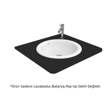 Creavit BO045 Bolla Gömme Tezgah Üstü Lavabo 45cm - Beyaz
