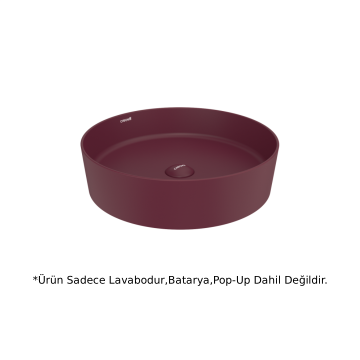 Creavit LP145 LOOP Masa Üstü Çanak Lavabo Berry 45cm