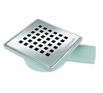 Creavit YS.FD255 Yer Sifonu 15x15 cm 50 mm Krom