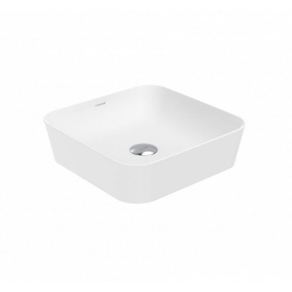 Creavit UL040 Ultra Kare Çanak Lavabo Beyaz 40cm