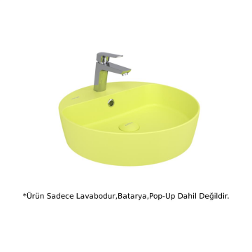 Creavit LP146 Loop Yuvarlak Çanak Lavabo 45cm - Neon