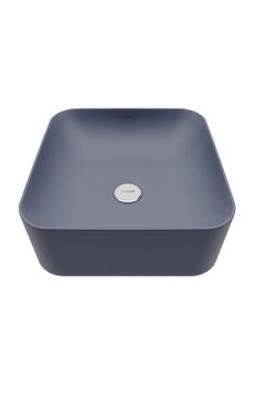 Creavit UL040 Ultra Kare Çanak Lavabo Basalt Mat 40cm