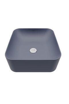 Creavit UL040 Ultra Kare Çanak Lavabo Basalt Mat 40cm