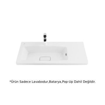 Creavit MY085 Memory Etajerli Lavabo 85cm - Beyaz