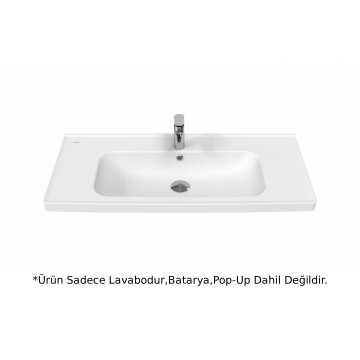 Creavit OB100 Obi Etajerli Lavabo 100cm - Beyaz