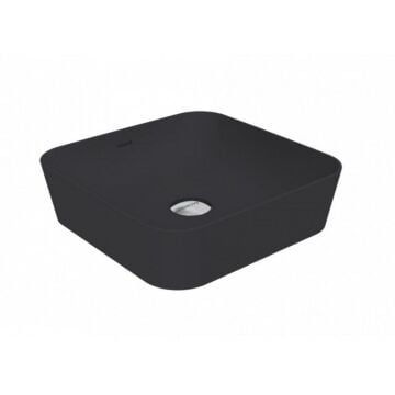 Creavit UL040 Ultra Kare Çanak Lavabo Antrasit Mat 40cm