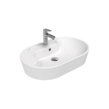 Creavit TP172 Topic Tezgah Üstü Çanak Lavabo Beyaz 70cm