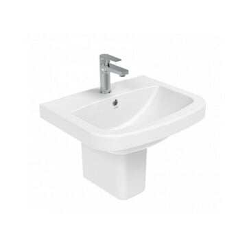 Creavit VT260 Vitroya Lavabo Yarım Ayak Beyaz