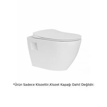 Creavit TP325 Terra Kanallı Asma Klozet Beyaz