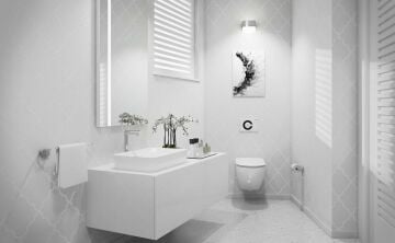 Creavit Terra Asma Klozet Beyaz