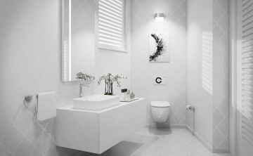 Creavit TP325 Terra Kanallı Asma Klozet Beyaz