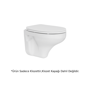 Creavit TP320 Perla Kanallı Asma Klozet Beyaz