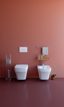 Creavit SO321 Solo Rim-Off Asma Klozet Beyaz